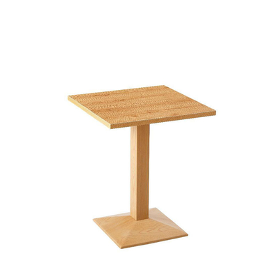 Perabot Luar Ruang Desain Sederhana Nordik Kayu Meja Bar Tinggi 60*60*75cm